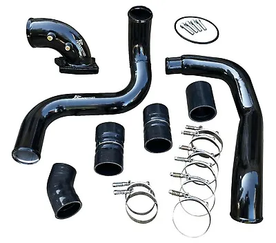 $199.95 • Buy Turbo Intercooler Pipe Boot Kit CAC Tube Hi FLow Intake Elbow For Diesel 6.0L V8