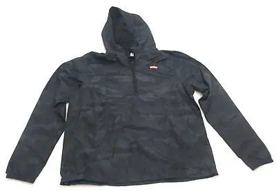 Independent Trading Co Water Resistant Anoral Jacket Black Camo 80eighty Size XL • $14.99