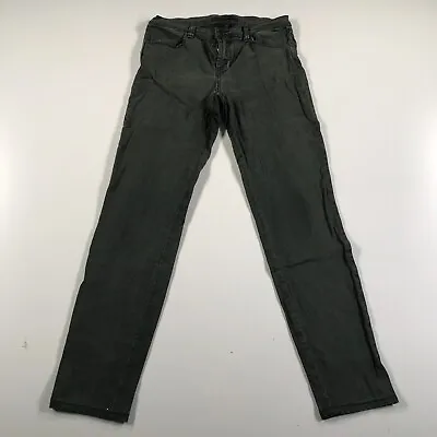 J Brand Pants Womens 29 Green Gray Super Skinny Fit Conifer Tencel Stretch • $21.99
