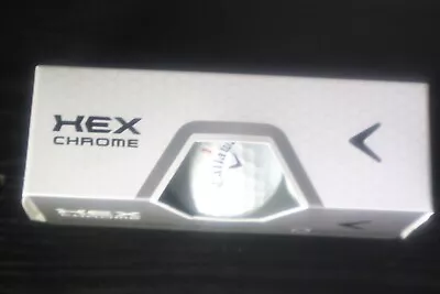 3 New Callaway Hex Chrome Golf Balls • $10