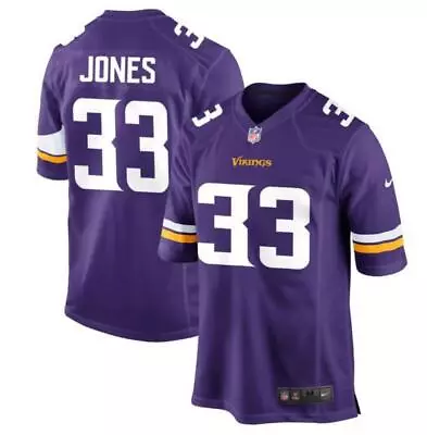 Aaron Jones Vikings Men Jersey Purple - All Stitched • $41.99