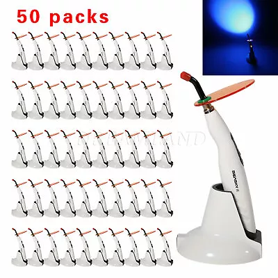 50pcs Dental LED Curing Light Cure Lamp Wireless Cordless SKYSEA USA • $1645