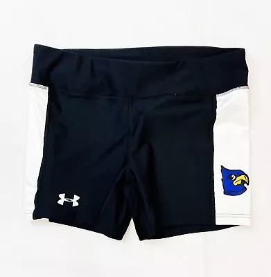 Under Armour Birds Volleyball Line Shot Compression Short Women's XS S M L Black • $5.20