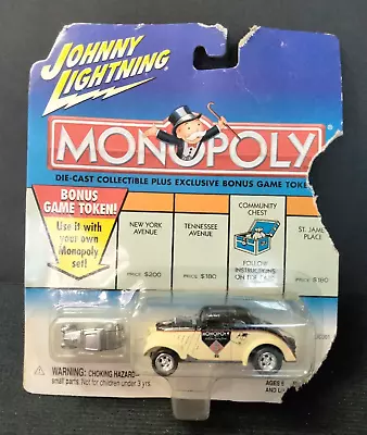 Johnny Lightning Vintage Monopoly 1933 '33 Willys Gasser Coupe Car Diecast 1/64 • $10.99