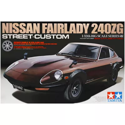 Tamiya Nissan Fairlady 240ZG Street Custom Car Model Kit Big Scale Series 1:12 • £131.10