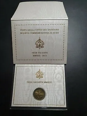 Vatican 2013 2 Euro Coin BU Sede Vacante MMXIII • $119.95