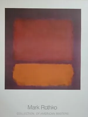 Mark Rothko - Untitled 90.5 Cm X 70 Cm • £46.09