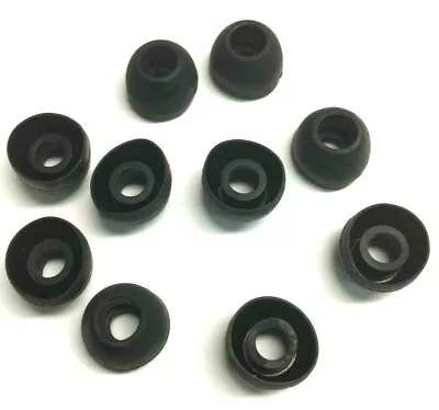 $14.99 • Buy 10 Rubber Earbud Tips Replacement Ear Plugs For V-MODA Remix Remote Earphones
