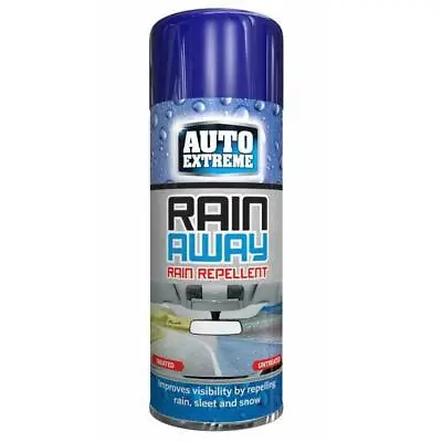 Auto Extreme Rain Away Rain Repellent Glass Mirror Spray 200ml • £5.30