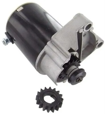 $34.99 • Buy Starter Motor With Gear Fits Briggs & Stratton 14 16 18 HP 497596 V Twin