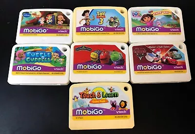 Lot Of 7 MobiGo Game Cartridge By Vtech • $14