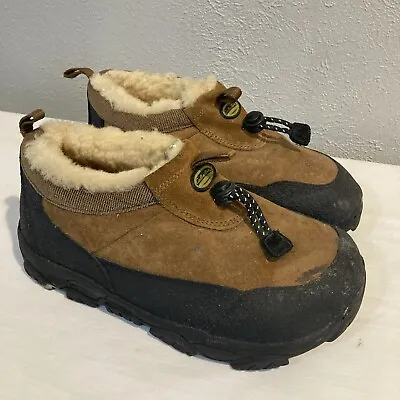 Cabelas Shearling Lined Alaskan Guide Mens 8 Shoe • $28.98