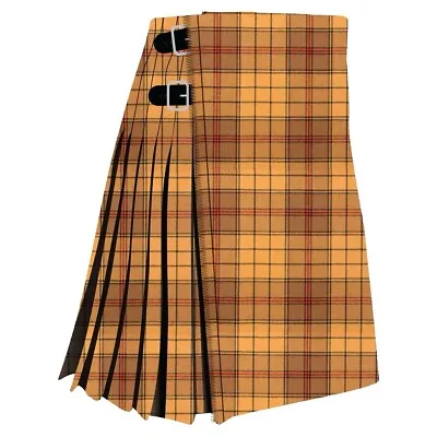 Scottish Clan Ulster Irish Tartan Kilt Men's Tartan Handmade Kilt 8 Yard • £124
