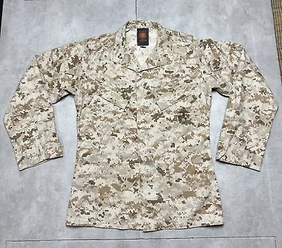 USMC Shacket Coat Mens Small Desert Marpat Digital Camouflage Marine Corps • $25.19