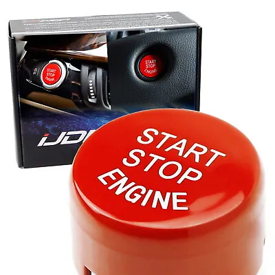 TRD-Style Racing Sports Red Engine Start/Stop Button For 2020+ Toyota Supra A90 • $17.99
