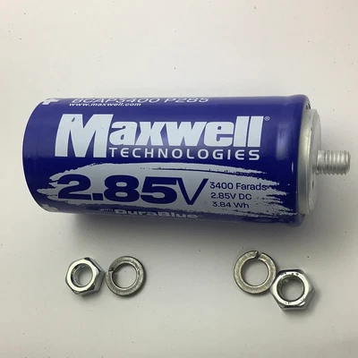 $45.94 • Buy 3400 Farad, 2.85V Super Cap Capacitor , Maxwell K2 Series, BCAP3400 P285