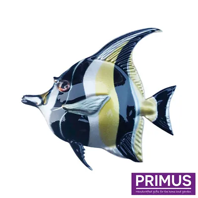 Primus Metal Moorish Fish Tropical Fish Wall Art Hand Finished PA2050 • £5.49