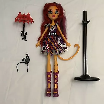 Monster High Freak Du Chic Toralei Stripe Fashion Doll Mattel 2015 • $23.50
