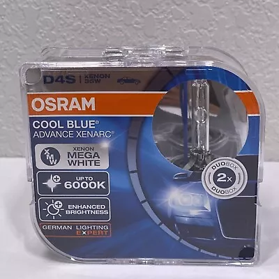 OSRAM D4S 6000K Cool Blue Advance HID Xenon Headlight Bulbs 66440CBA 35W • $120