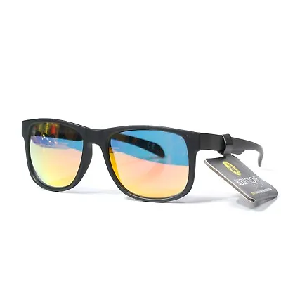 FGX Body Glove Gry Org Mirrored Sunglasses 100%UV BGSPT 2024 A151 • $18.99