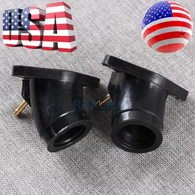 $14.99 • Buy New Carburetor Joint Carb Intake Boot Set For Yamaha XVS650 V-Star 650 1998-2006
