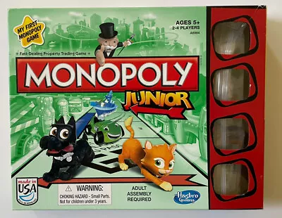 Monopoly Junior Hasbro Gaming My First Monopoly Game A6984 • $1.80