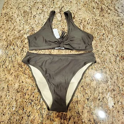 Marina Vida Olive Green 2 Piece Bikini Size XL • $30