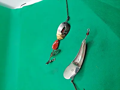 Old Lures Vintage Spinners One Non-named Other June Bug By Lucky Strike. • $9.99