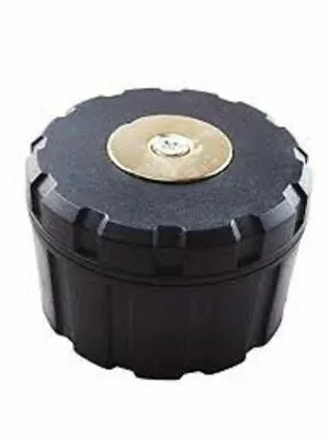 £9.99 • Buy Small Round Strong Robust Stash Box Magnetic Screw Cap Hide Cash Keys Jewellery 
