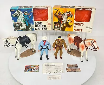 The Lone Ranger Silver Tonto Scout High Grade In Boxes Gabriel 1977 • $599.99