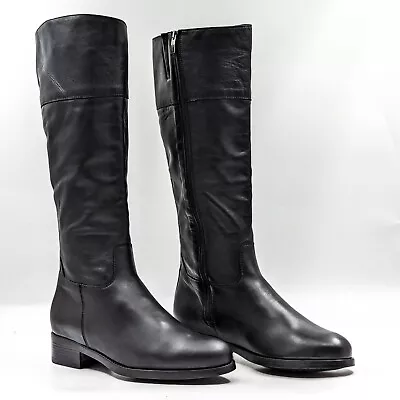 La Canadienne Women Sasha Leather Waterproof Equestrian Riding Tall Boots Sz 11 • $265