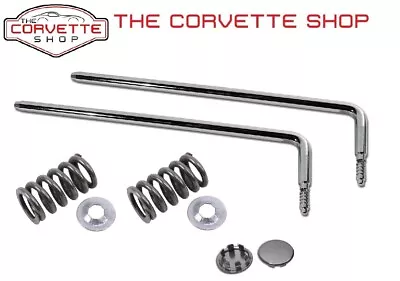 C3 Corvette Sunvisor Support Rod Spring Kit W/o Telescopic 1977-82 NEW 73083 • $47.99