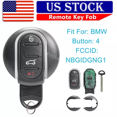 For BMW Mini Cooper Clubman Countryman Peceman Remote Car Key Fob 4BTN NBGIDGNG1 • $25.99