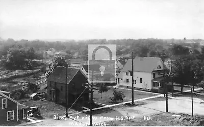 Birds Eye View Mason Michigan MI - REPRINT • $4.99