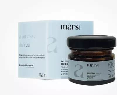 Mars By GHC Organic Himalayan Shilajit Soft Resin - 100% Pure & High Fulvic Acid • $23