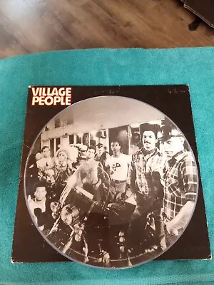 Village People  1977 Picture Disk Lp Vinyl Album  • $10