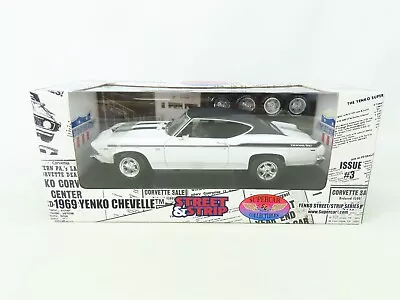 1:18 Scale RC2 Ertl SCC #29413P Die-Cast 1969 Yenko Chevelle - White/Black  • $149.95