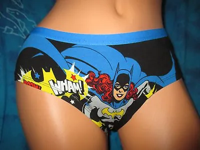 Nwt Batgirl Sexy Super Hero DC Comics Pop Art Retro Boyshorts Hipster Panties S • $9.99