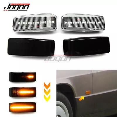 $12.29 • Buy LED Dynamic Turn Signal Lamp Side Marker Light For Benz W201 W202 W124 W140 R129