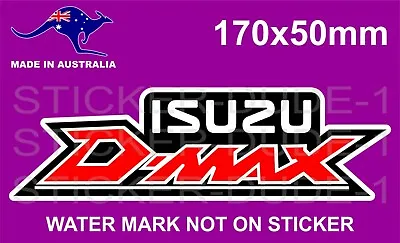 Isuzu Dmax Sticker 4x4 Accessories • $5.50