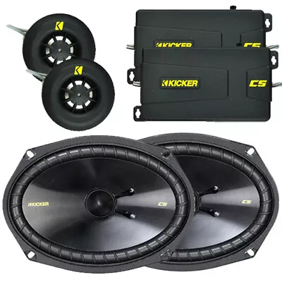 Kicker CSS684 5x7/6x8  225W Car Speakers • $260.85
