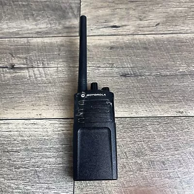 Motorola RMV2080BHLAA Black Portable VHF 2W 8-Channels 2-Way Radio Walki Talkie • $44.99