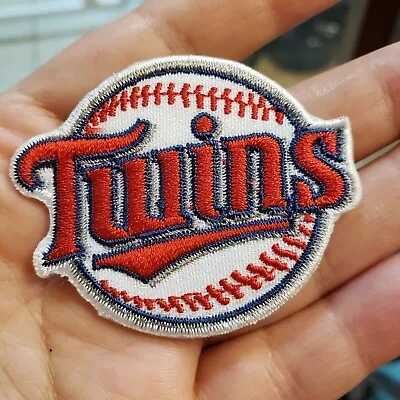 Minnesota Twins Baseball About 4.5cm Iron On Embroidered Patch ~ USA Seller • $5