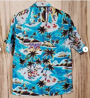 Rare Hawaiian 1960’s Aloha Surfer Shirt! Hand Screened. Best Offer • $195