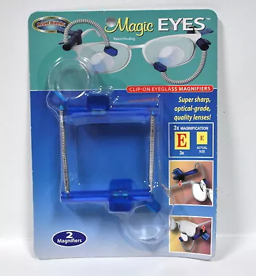 Magic Eyes Clip On Eyeglass Magnifiers • $21.95