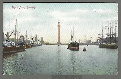 £3.45 • Buy Vintage Postcard Royal Dock, Grimsby, Lincolnshire. Jay Em Jay Series. Unposted