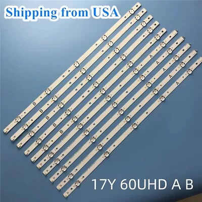 10pcs LED Strip ForSony KD-60X690E KD-60X6700E 17Y 60UHD A B_rev02 SVG600A36-A B • $25.41