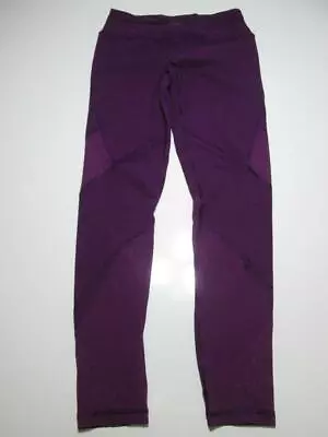 Vicoria Secret Womens Size S Compression Leggings Purple Sportwear Athletic • $7.85