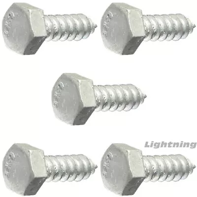 Lag Bolt Screw Hot Dipped Galvanized A307 Alloy Steel 5/16 X 1-1/2  Qty 50 • $21.37