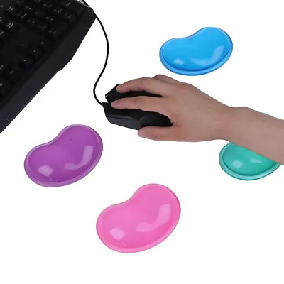 £6.58 • Buy Computer Gel Mouse Hand Wrist Rests Support Cushion Pad Silicone Wrist PadJ#;-
